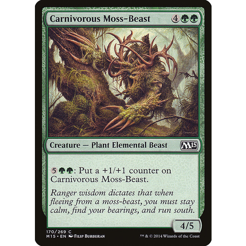 Carnivorous Moss-Beast - M15