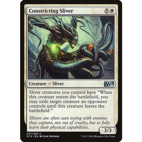 Constricting Sliver - M15
