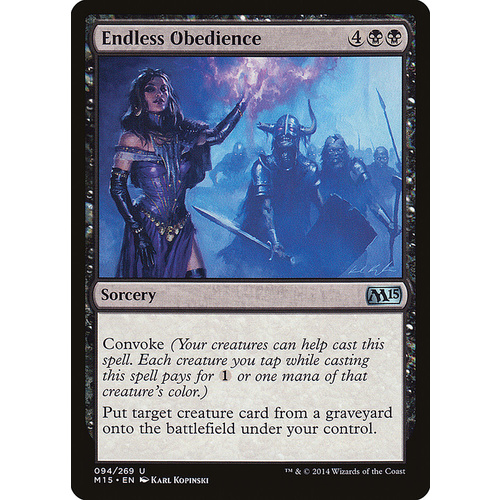 Endless Obedience - M15