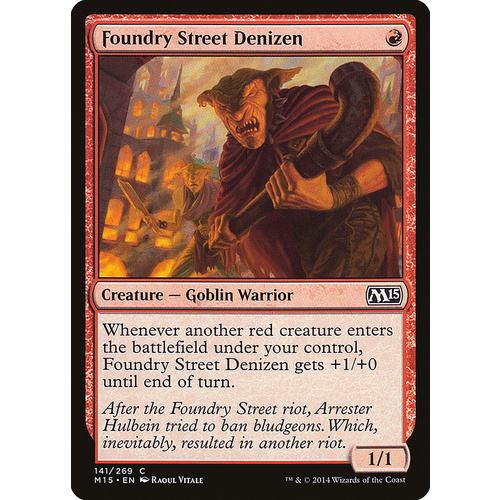Foundry Street Denizen - M15