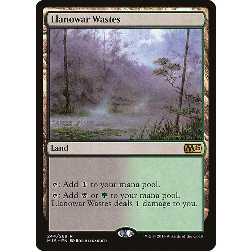 Llanowar Wastes - M15