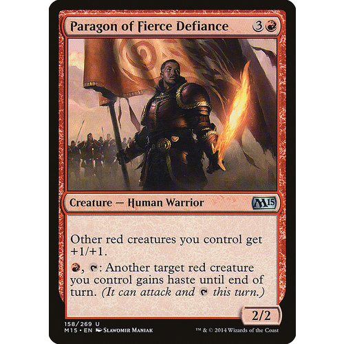 Paragon of Fierce Defiance - M15