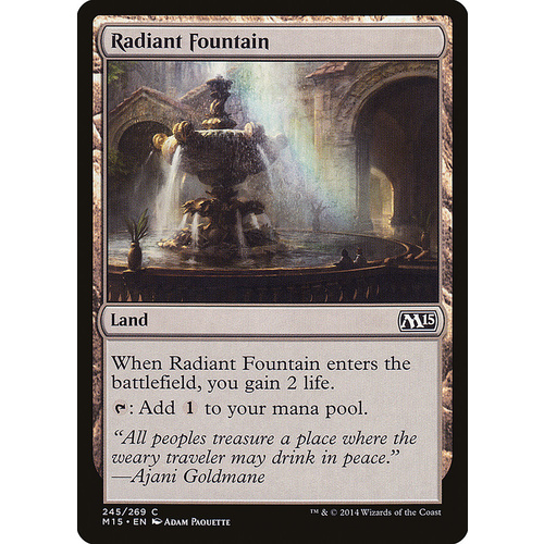 Radiant Fountain - M15