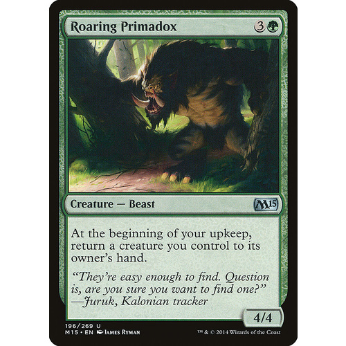 Roaring Primadox - M15