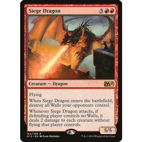 Siege Dragon - M15