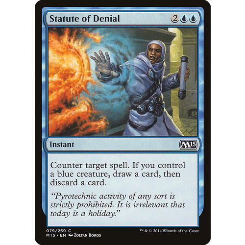 Statute of Denial - M15