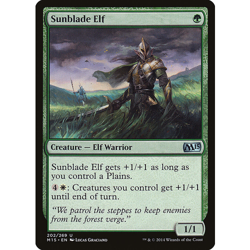 Sunblade Elf - M15