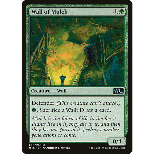 Wall of Mulch - M15