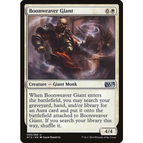 Boonweaver Giant FOIL - M15