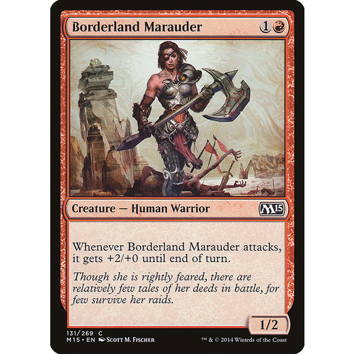 Borderland Marauder FOIL - M15