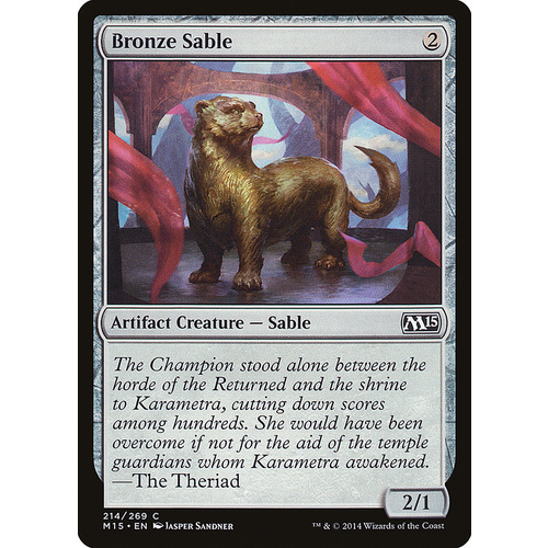 Bronze Sable FOIL - M15