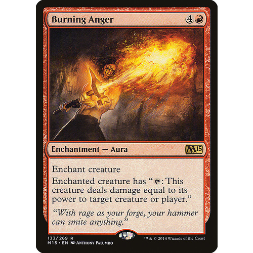 Burning Anger FOIL - M15