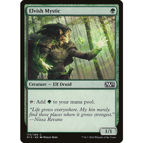 Elvish Mystic FOIL - M15