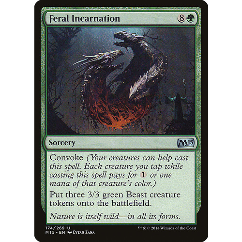 Feral Incarnation FOIL - M15