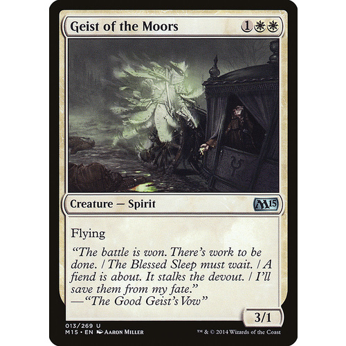 Geist of the Moors FOIL - M15