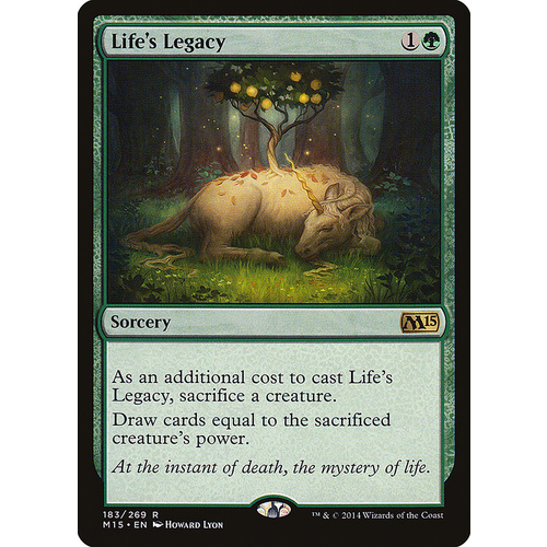 Life's Legacy FOIL - M15