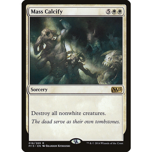 Mass Calcify FOIL - M15