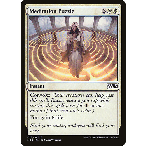 Meditation Puzzle FOIL - M15