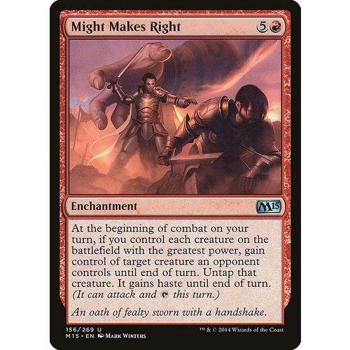 Might Makes Right FOIL - M15