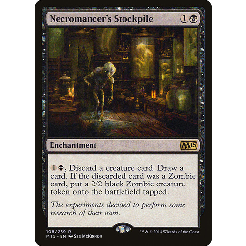 Necromancer's Stockpile FOIL - M15
