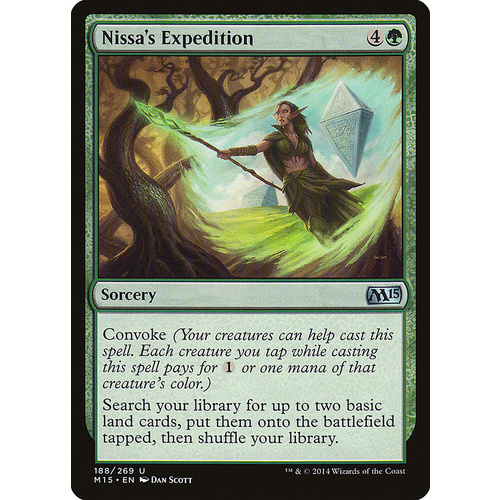 Nissa's Expedition FOIL - M15