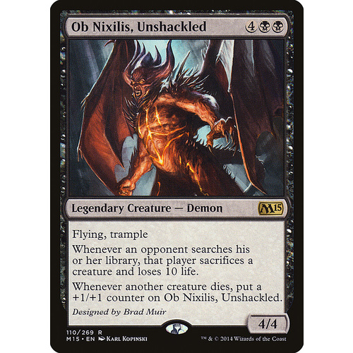 Ob Nixilis, Unshackled FOIL - M15