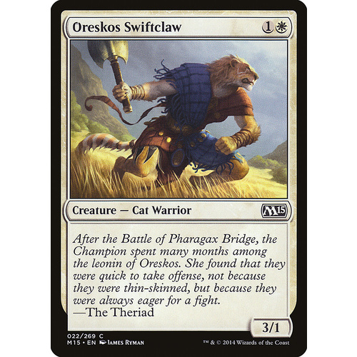 Oreskos Swiftclaw FOIL - M15