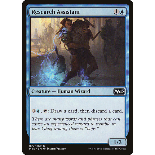 Research Assistant FOIL - M15