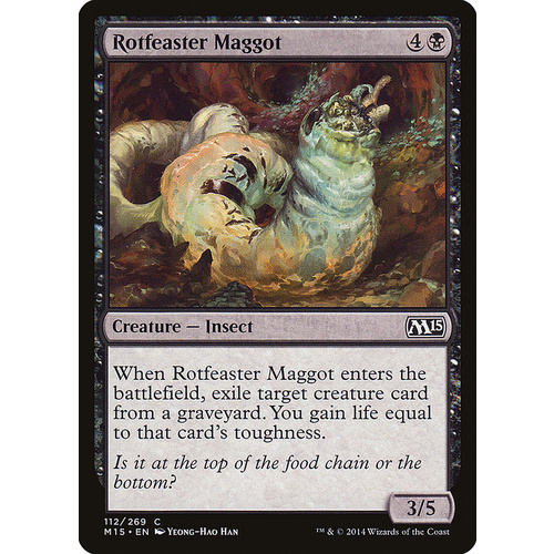 Rotfeaster Maggot FOIL - M15