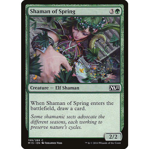 Shaman of Spring FOIL - M15