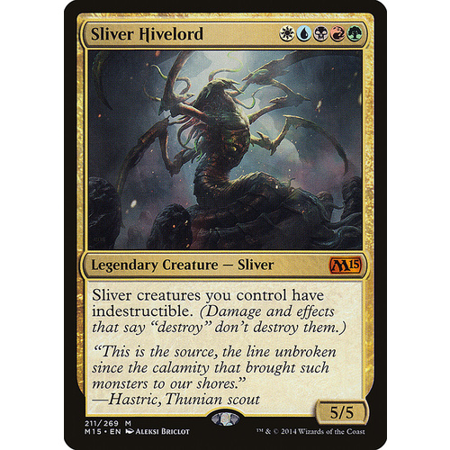 Sliver Hivelord FOIL - M15