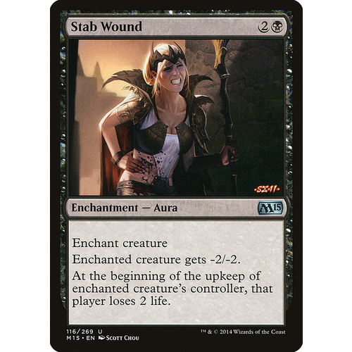 Stab Wound FOIL - M15