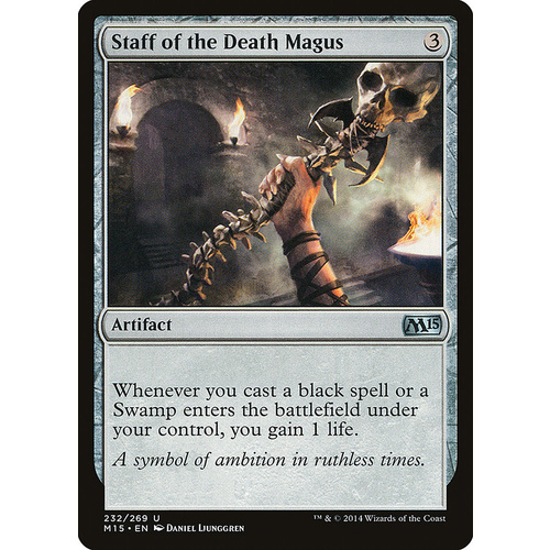 Staff of the Death Magus FOIL - M15