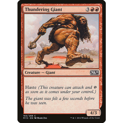 Thundering Giant FOIL - M15