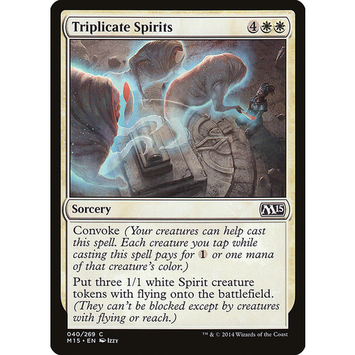Triplicate Spirits FOIL - M15