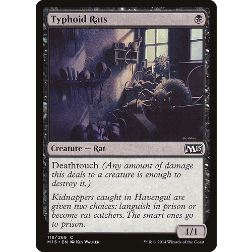 Typhoid Rats FOIL - M15