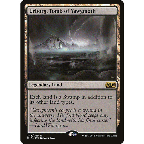 Urborg, Tomb of Yawgmoth FOIL - M15