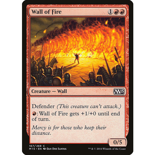 Wall of Fire FOIL - M15