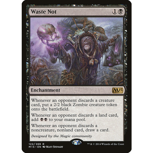 Waste Not FOIL - M15