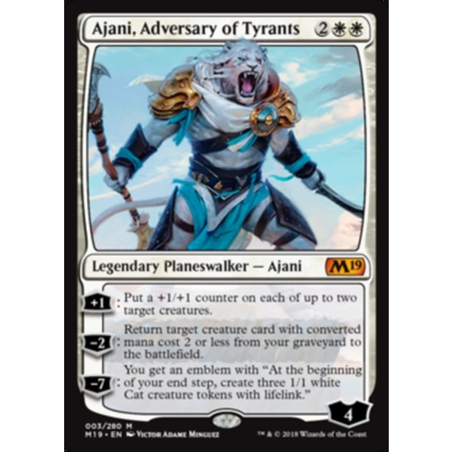Ajani, Adversary of Tyrants - M19