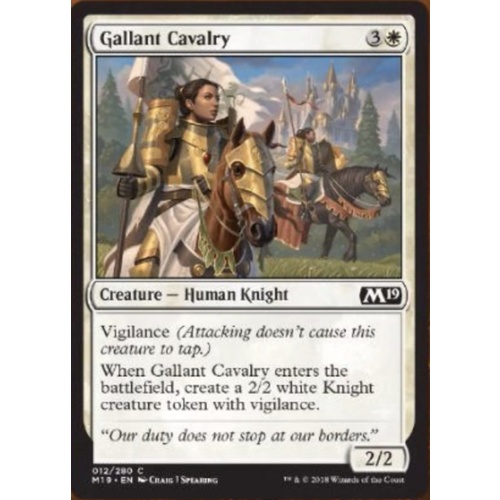 Gallant Cavalry - M19