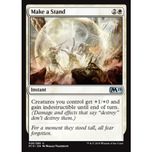 Make a Stand - M19