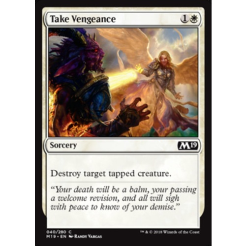 Take Vengeance - M19