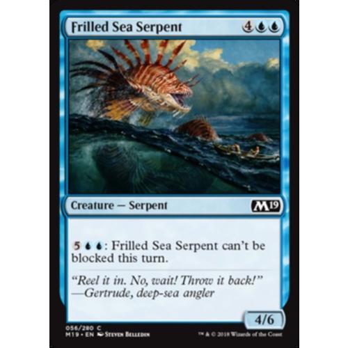Frilled Sea Serpent - M19
