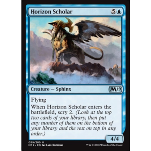 Horizon Scholar - M19