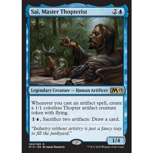 Sai, Master Thopterist - M19