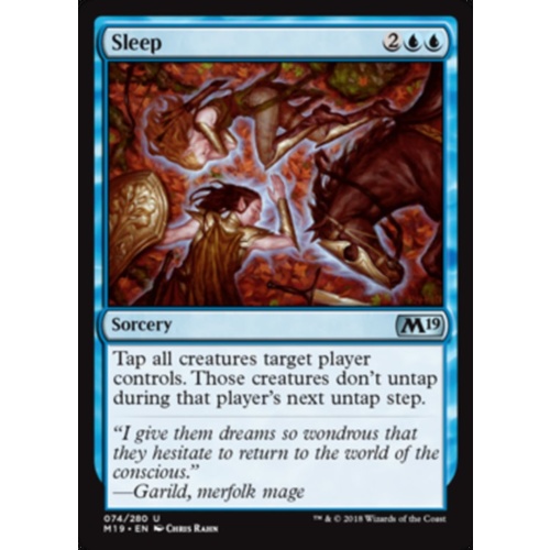 Sleep - M19