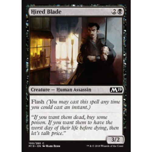 Hired Blade - M19