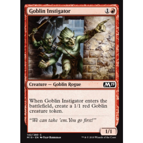 Goblin Instigator - M19