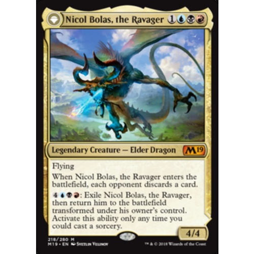 Nicol Bolas, the Ravager - M19